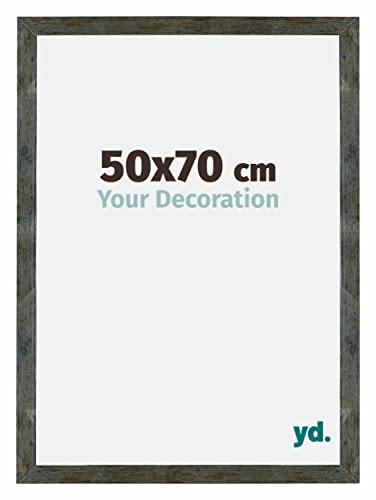 yd. Your Decoration - Puzzlerahmen 50x70 - Blau Gold Meliert - Puzzlerahmen 500-1000 Teile - Holz Bilderrahmen - Mura yd. Your Decoration - Puzzlerahmen 50x70 - Blau Gold Meliert - Puzzlerahmen 500-1000 Teile - Holz Bilderrahmen - Mura von yd.