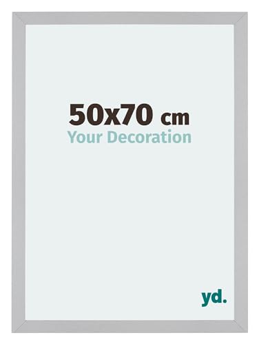yd. Your Decoration - Puzzlerahmen 50x70 cm - Silber Matt - Puzzlerahmen 500-1000 Teile - Holz Bilderrahmen - Mura yd. Your Decoration - Puzzlerahmen 50x70 cm - Silber Matt - Puzzlerahmen 500-1000 Teile - Holz Bilderrahmen - Mura von yd.