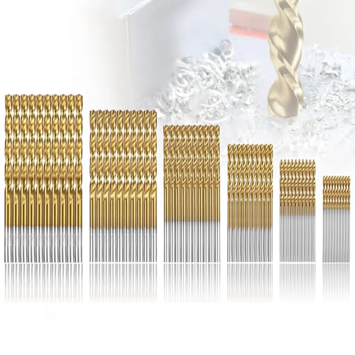 yeemeen 60Pcs Metall Spiralbohrer Set, Metallbohrer Set, Bohrersets Werkzeuge 1/1,5/2/2,5/3/3,5mm für Kunststoff Holz yeemeen 60Pcs Metall Spiralbohrer Set, Metallbohrer Set, Bohrersets Werkzeuge 1/1,5/2/2,5/3/3,5mm für Kunststoff Holz von yeemeen