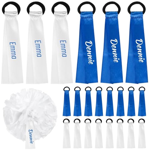 48 Blanko-Cheerleading-Etiketten für Pompons, anpassbare Etiketten für Rucksäcke und Gepäck, Blau & Weiß 48 Blanko-Cheerleading-Etiketten für Pompons, anpassbare Etiketten für Rucksäcke und Gepäck, Blau & Weiß von yeeplant