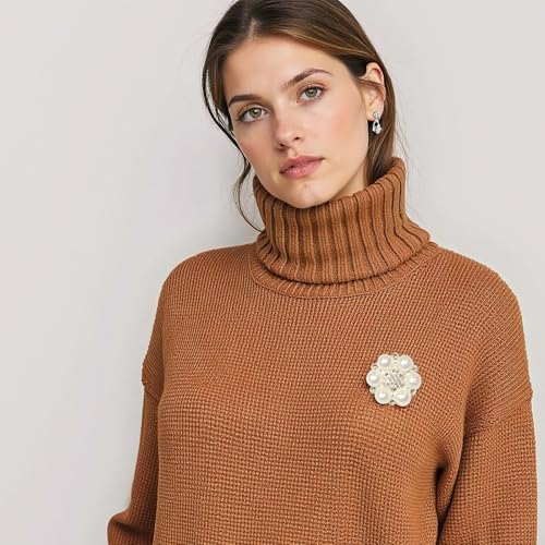 Perlen & Strass Knöpfe Set, 36 Stück, 6 Stilvolle Designs für DIY Handwerk, dekorative Knöpfe für Blumensträuße und Strickwaren von yeeplant