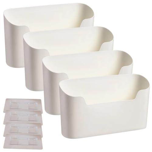 yeeplant 4 beige Wandtaschen mit selbstklebender Rückseite – zum Aufkleben von Aktenordnern für Dokumente, Memos und mehr – Kunststoff-Wand-Organizer-Set yeeplant 4 beige Wandtaschen mit selbstklebender Rückseite – zum Aufkleben von Aktenordnern für Dokumente, Memos und mehr – Kunststoff-Wand-Organizer-Set von yeeplant
