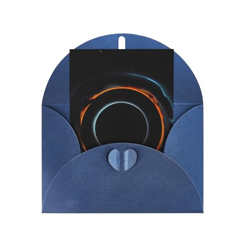 Geheimnisvolle kosmische schwarze Löcher, Blanko-Grußkarten, Dankeskarten und Umschläge, 10,2 x 15,2 cm, für Hochzeit, Babyparty, Party. von yefan