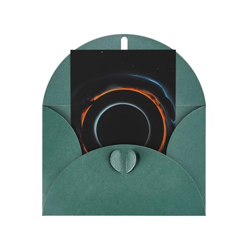 Geheimnisvolle kosmische schwarze Löcher, Blanko-Grußkarten, Dankeskarten und Umschläge, 10,2 x 15,2 cm, für Hochzeit, Babyparty, Party. von yefan