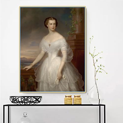 5D-Diamant-Malerei-Set für Erwachsene und Kinder, Winterhalter, Elisabeth Kaiserin von Österreich, Diamantgemälde zum Selbermachen 5D-Diamant-Malerei-Set für Erwachsene und Kinder, Winterhalter, Elisabeth Kaiserin von Österreich, Diamantgemälde zum Selbermachen von yhyjyzzjy