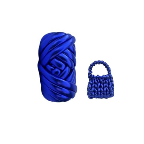 Gurtband für Häkeltaschen, grobes Baumwollgarn, metallisch, röhrenförmig, grob, für Taschen, Körbe, Teppiche, DIY Handwerk Gurtband für Häkeltaschen, grobes Baumwollgarn, metallisch, röhrenförmig, grob, für Taschen, Körbe, Teppiche, DIY Handwerk von yikkiykk
