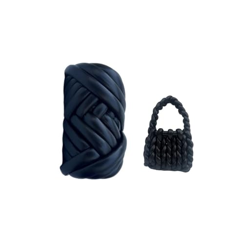Gurtband für Häkeltaschen, grobes Baumwollgarn, metallisch, röhrenförmig, grob, für Taschen, Körbe, Teppiche, DIY Handwerk Gurtband für Häkeltaschen, grobes Baumwollgarn, metallisch, röhrenförmig, grob, für Taschen, Körbe, Teppiche, DIY Handwerk von yikkiykk