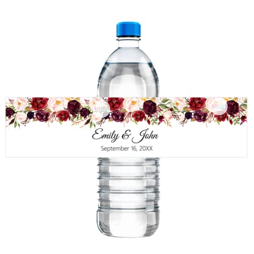 30 Stück Etiketten für Flaschen, personalisierbar, für Geburtstage, Taufe, Hochzeit, Dekoration, D, 20,3 x 5 cm 30 Stück Etiketten für Flaschen, personalisierbar, für Geburtstage, Taufe, Hochzeit, Dekoration, D, 20,3 x 5 cm von yje