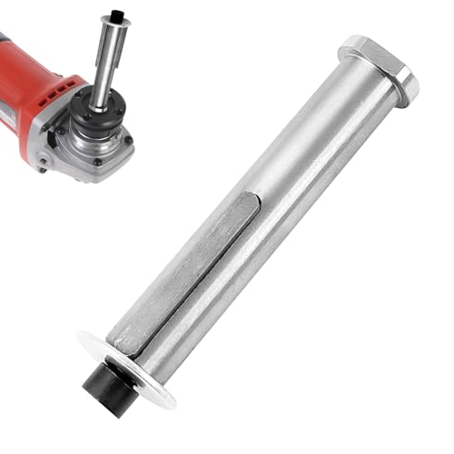 M14 Gewinde Satinierwalze, Robust und Langlebig, Leicht zu Zerlegen, Satinierwalze, Breites Anwendungsspektrum, Spanndorn Adapter, für Winkelschleifer, Walzenschleifmaschine (Silber) von yoivkgo