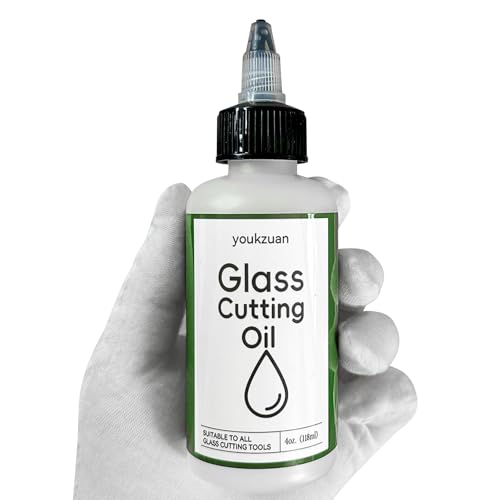 youkzuan Premium 118ml Glasmalerei Schneidöl für Glasschneider, Fliesenschneider Öl für alle Glasschneidewerkzeuge, Flaschenschneidezubehör, Glasreparatur und mehr youkzuan Premium 118ml Glasmalerei Schneidöl für Glasschneider, Fliesenschneider Öl für alle Glasschneidewerkzeuge, Flaschenschneidezubehör, Glasreparatur und mehr von youkzuan