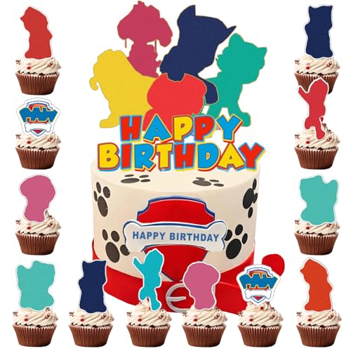 25 Stücke Tortendeko Kindergeburtstag, Kuchendeko Geburtstag, Torte Topper, Cupcake Topper, Deko Torte Kinder, Kuchendekorationsset,wwd-e 25 Stücke Tortendeko Kindergeburtstag, Kuchendeko Geburtstag, Torte Topper, Cupcake Topper, Deko Torte Kinder, Kuchendekorationsset,wwd-e von youngfocus