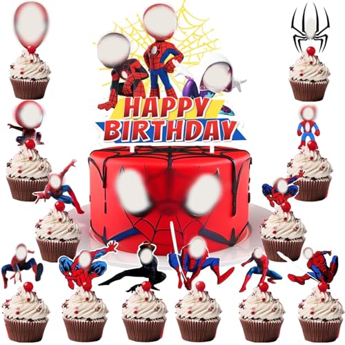 25 Stücke Tortendeko Kindergeburtstag, Kuchendeko Geburtstag, Torte Topper, Cupcake Topper, Deko Torte Kinder, Kuchendekorationsset,zzx-bb 25 Stücke Tortendeko Kindergeburtstag, Kuchendeko Geburtstag, Torte Topper, Cupcake Topper, Deko Torte Kinder, Kuchendekorationsset,zzx-bb von youngfocus