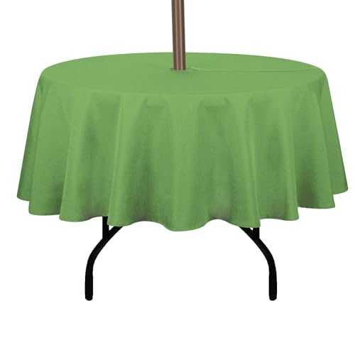 youngseahome Outdoor-Tischdecke, knitterfrei, schmutzabweisend, wasserdicht, Polyesterstoff, Tischdecke mit Reißverschluss, Schirmloch für Picknick/Party/Abendessen/Terrasse, Garten, 152,4 cm (60 Zoll youngseahome Outdoor-Tischdecke, knitterfrei, schmutzabweisend, wasserdicht, Polyesterstoff, Tischdecke mit Reißverschluss, Schirmloch für Picknick/Party/Abendessen/Terrasse, Garten, 152,4 cm (60 Zoll von youngseahome