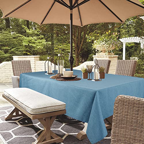 youngseahome Outdoor-Tischdecke, knitterfrei, schmutzabweisend, wasserdicht, Polyesterstoff, Tischdecke mit Reißverschluss, Schirmloch für Picknick/Party/Abendessen/Terrasse, Garten, 152,4 x 213,3 cm youngseahome Outdoor-Tischdecke, knitterfrei, schmutzabweisend, wasserdicht, Polyesterstoff, Tischdecke mit Reißverschluss, Schirmloch für Picknick/Party/Abendessen/Terrasse, Garten, 152,4 x 213,3 cm von youngseahome