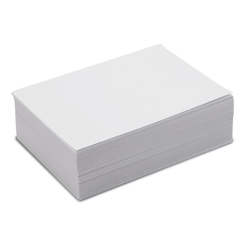 150 Beschriftungsetiketten in weiß Matt I 10 x 7 cm groß I Crack Back-Plus I Premium Haftpapier I zum Beschriften I Klebe Papier Aufkleber selbstklebend bedruckbar I az_076 von younikat