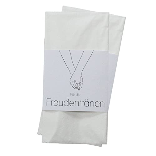 younikat 50er-Set Freudentränen Banderolen I Hände-Halten Motiv I 13 x 5 cm I zum Einrollen von Taschentüchern I Hochzeit I Stilvoll I Dekoration I Geschenk I dv1088 younikat 50er-Set Freudentränen Banderolen I Hände-Halten Motiv I 13 x 5 cm I zum Einrollen von Taschentüchern I Hochzeit I Stilvoll I Dekoration I Geschenk I dv1088 von younikat