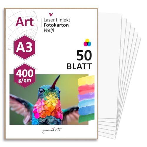 younikat 50er Set blanko Bastelkarton I DIN A3-400 g I DIY I zum Selbstgestalten Basteln Malen und Beschreiben I für Scrapbooking und vieles mehr I weiß I dv1007 younikat 50er Set blanko Bastelkarton I DIN A3-400 g I DIY I zum Selbstgestalten Basteln Malen und Beschreiben I für Scrapbooking und vieles mehr I weiß I dv1007 von younikat