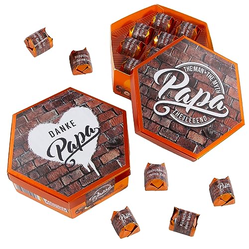Aufkleber-Set passend für Küsschen Pralinen - Danke Papa Legend-Design - dv1193 Aufkleber-Set passend für Küsschen Pralinen - Danke Papa Legend-Design - dv1193 von younikat