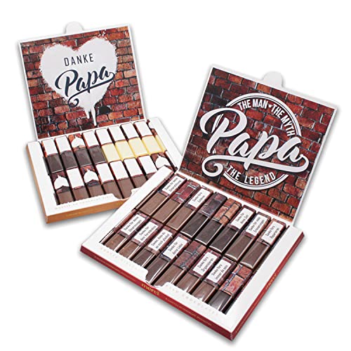 younikat Aufkleber-Set passend für Merci Schokolade - Papa The Legend - zum Vatertag mit vorgedruckten Aufklebern I selbstklebend I kreative Geschenk-Idee I ohne Schokolade I dv1178 younikat Aufkleber-Set passend für Merci Schokolade - Papa The Legend - zum Vatertag mit vorgedruckten Aufklebern I selbstklebend I kreative Geschenk-Idee I ohne Schokolade I dv1178 von younikat