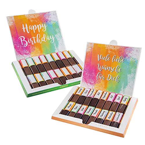 younikat Aufkleber-Set passend für Merci Schokolade zum Geburtstag mit vorgedruckten und blanko Aufklebern I bunt I selbstklebend I ohne Schokolade I dv913 younikat Aufkleber-Set passend für Merci Schokolade zum Geburtstag mit vorgedruckten und blanko Aufklebern I bunt I selbstklebend I ohne Schokolade I dv913 von younikat