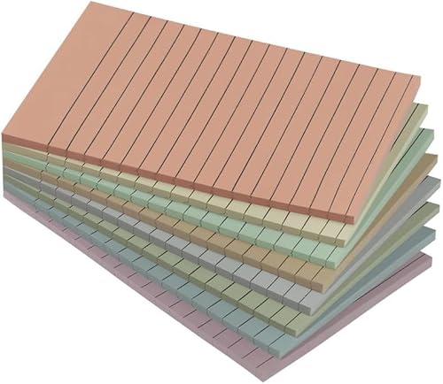 8 Farbige Haftnotizen Notizzettel,10 x 15cm Linierte Sticky Notes, Selbstklebende Haftnotizzettel Klebezettel,bunt zettel farbig Notizblöcke für Büro Haus, 35 Blatt pro Stück 8 Farbige Haftnotizen Notizzettel,10 x 15cm Linierte Sticky Notes, Selbstklebende Haftnotizzettel Klebezettel,bunt zettel farbig Notizblöcke für Büro Haus, 35 Blatt pro Stück von youyaya