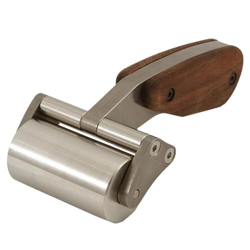yssmy Heavy Duty Edelstahl Walze Walzrad Schwarzer Walnuss Griff Pressen Rad DIY Handmade Leder Werkzeug yssmy Heavy Duty Edelstahl Walze Walzrad Schwarzer Walnuss Griff Pressen Rad DIY Handmade Leder Werkzeug von yssmy