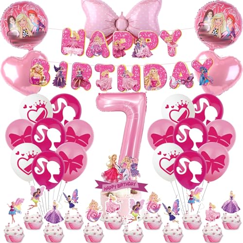 38 Stück Prinzessin Geburtstag Deko, Rosa Luftballons Geburtstagsdeko Mädchen 4 5 6 7 jahre,Kindergeburtstag Deko mit Latexballons Cupcake Topper Kuchentopper Happy Birthday Banner Folienballons 38 Stück Prinzessin Geburtstag Deko, Rosa Luftballons Geburtstagsdeko Mädchen 4 5 6 7 jahre,Kindergeburtstag Deko mit Latexballons Cupcake Topper Kuchentopper Happy Birthday Banner Folienballons von yumcute