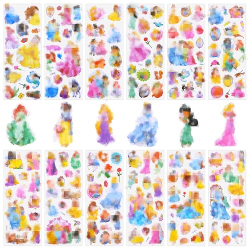 3D Aufkleber für Kinder, 12 Pcs Sticker Set, Wiederverwendbare Sticker für Party Taschen, Kawaii Aufkleber, Scrapbooking für Mädchen 3D Aufkleber für Kinder, 12 Pcs Sticker Set, Wiederverwendbare Sticker für Party Taschen, Kawaii Aufkleber, Scrapbooking für Mädchen von yumcute