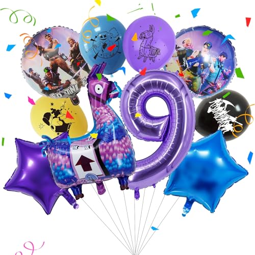 Gaming Party Geburtstag Deko 9 jahre, Gaming Luftballons und Ballon Geburtstag Deko Themenparty Junge, Nummer 9 Ballons Kindergeburtstag Deko Latexballon und Folienballons für Party Dekoration Gaming Party Geburtstag Deko 9 jahre, Gaming Luftballons und Ballon Geburtstag Deko Themenparty Junge, Nummer 9 Ballons Kindergeburtstag Deko Latexballon und Folienballons für Party Dekoration von yumcute