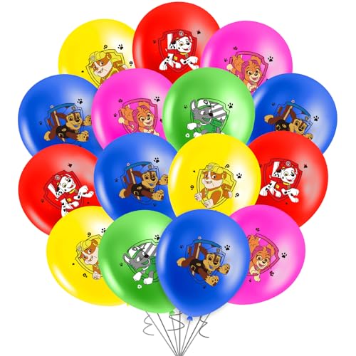 WWD 30PCS Paw Dog Geburtstag Deko, Paw Dog Patrel Latex Balloons, Paw Dog Luftballon, Kindergeburtstag Ballon Set, für Paw Dog Kindergeburtstag WWD 30PCS Paw Dog Geburtstag Deko, Paw Dog Patrel Latex Balloons, Paw Dog Luftballon, Kindergeburtstag Ballon Set, für Paw Dog Kindergeburtstag von yumcute