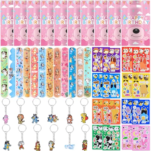 yumcute 50 Pcs Mitgebsel Kindergeburtstag Set, Party Favor Spielzeug DIY Aufkleber Schlüsselschnalle Schnapparmband Kinder Geburtstagstüten Geburtstag Deko Goodie Bag Füllstoffe für Mädchen Jungen yumcute 50 Pcs Mitgebsel Kindergeburtstag Set, Party Favor Spielzeug DIY Aufkleber Schlüsselschnalle Schnapparmband Kinder Geburtstagstüten Geburtstag Deko Goodie Bag Füllstoffe für Mädchen Jungen von yumcute