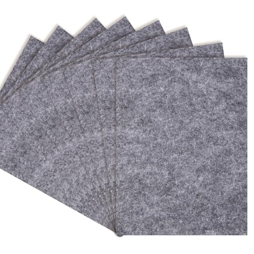 yumcute Filzgleiter Selbstklebend, 20×16cm | 8 Stück Filzplatten 5mm Dicke, Grau Klebefilz Filzmatten zum Zuschneiden, Filz Selbstklebend für Möbelbeinschieber und Handwerk yumcute Filzgleiter Selbstklebend, 20×16cm | 8 Stück Filzplatten 5mm Dicke, Grau Klebefilz Filzmatten zum Zuschneiden, Filz Selbstklebend für Möbelbeinschieber und Handwerk von yumcute