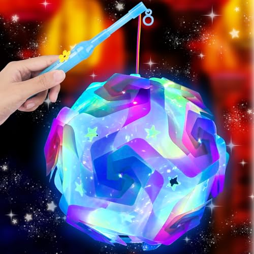 yumcute Laternenstab Kinder St Martin laterne mit Laternenstab, Tragbare Bunt Laternen Bastelset, DIY Led Laterne Bastelset für Feste Geburtstage Martinsumzug Halloween Partys, mit Tutorial yumcute Laternenstab Kinder St Martin laterne mit Laternenstab, Tragbare Bunt Laternen Bastelset, DIY Led Laterne Bastelset für Feste Geburtstage Martinsumzug Halloween Partys, mit Tutorial von yumcute