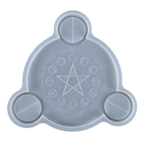 Mysteriöse Tarot-Wahrsageteller-Formen für Kerzen, Wahrsagung, Ornament, Starot, Zubehör, Taluo-Silikonformen, weißes Set Mysteriöse Tarot-Wahrsageteller-Formen für Kerzen, Wahrsagung, Ornament, Starot, Zubehör, Taluo-Silikonformen, weißes Set von yunestry