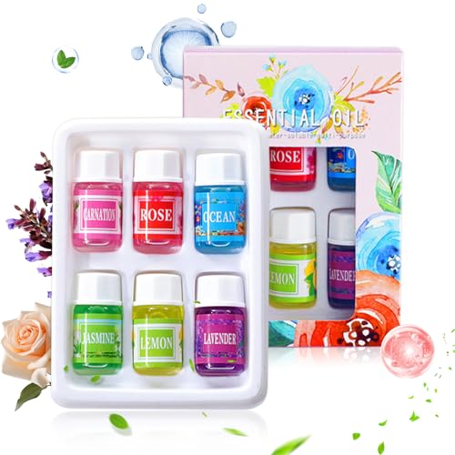 yupeuooe Diffuser Öle | Duftöl Für Unterwegs Und Zuhause - 6 Stück Tragbare Wasserlösliche Auto Diffusor Raumduft Für Badezimmer Wohnzimmer yupeuooe Diffuser Öle | Duftöl Für Unterwegs Und Zuhause - 6 Stück Tragbare Wasserlösliche Auto Diffusor Raumduft Für Badezimmer Wohnzimmer von yupeuooe