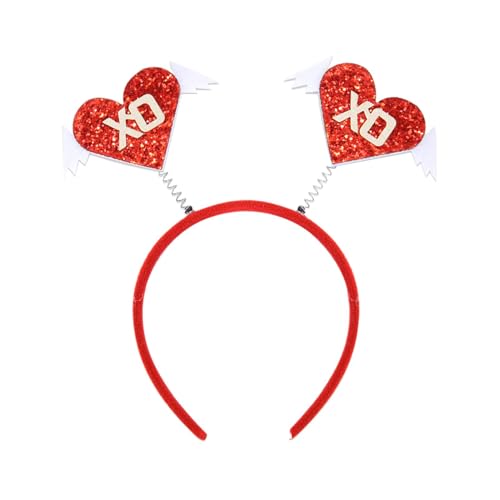 yupeuooe Herz-Kopfschmuck, Glitzer-Pailletten, Liebes-Kopfschmuck – Festival-Party-Zubehör, Foto-Requisiten, Haardekoration für Neujahr, Hochzeit yupeuooe Herz-Kopfschmuck, Glitzer-Pailletten, Liebes-Kopfschmuck – Festival-Party-Zubehör, Foto-Requisiten, Haardekoration für Neujahr, Hochzeit von yupeuooe