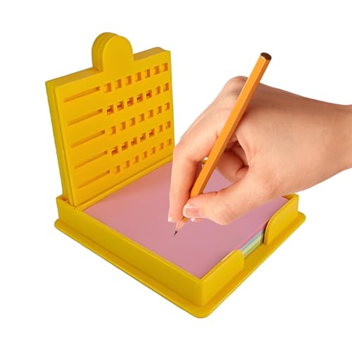 yupeuooe Organizer Für Klebezettel, Halter Für Klebezettel-Block, Spender Für Notizblöcke Mit Schablone Kompakter Schreibtisch-Organizer Für Den Haushalt, Die Schule, Den Arbeitsplatz, Mitarbeiter Und yupeuooe Organizer Für Klebezettel, Halter Für Klebezettel-Block, Spender Für Notizblöcke Mit Schablone Kompakter Schreibtisch-Organizer Für Den Haushalt, Die Schule, Den Arbeitsplatz, Mitarbeiter Und von yupeuooe
