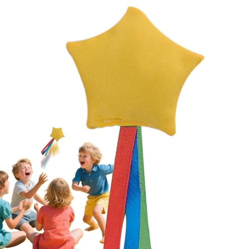 yupeuooe Wurf-Säckchen Für Kinder - Kleine Wurfsäckchen Im Stern-Design | Tragbares Wurfspielzeug Mit Bändern Für Garten Camping Unterricht Indoor Outdoor yupeuooe Wurf-Säckchen Für Kinder - Kleine Wurfsäckchen Im Stern-Design | Tragbares Wurfspielzeug Mit Bändern Für Garten Camping Unterricht Indoor Outdoor von yupeuooe