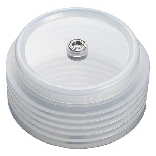 yuwqqoajv Verabschieden Sie sich vom Staub mit dem elastischen Bohrstaubfänger aus ABS, dem Bohrstaubsammler für Elektrowerkzeugzubehör, Lochöffner, 125 mm von yuwqqoajv