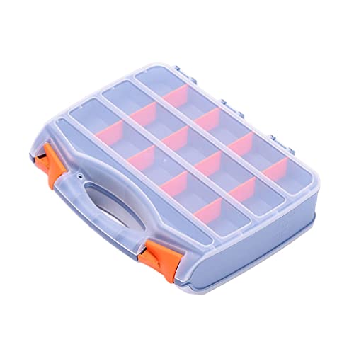 yuwqqoajv Werkzeugkasten, Aufbewahrungsgitter, Schrauben, Schraubendreher, Muttern, Kleinteile, Reparaturkoffer, Organizer, Kleinteile für die Aufbewahrung von Werkzeugen im Haushalt, 31 * 26 * 7.5 yuwqqoajv Werkzeugkasten, Aufbewahrungsgitter, Schrauben, Schraubendreher, Muttern, Kleinteile, Reparaturkoffer, Organizer, Kleinteile für die Aufbewahrung von Werkzeugen im Haushalt, 31 * 26 * 7.5 von yuwqqoajv