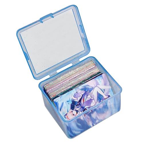 yybng Anime Kartenbox | Kartenschutzbox Für Tauschkarten Und Spielkarten | Tragbare Staubdichte Aufbewahrungstasche Für Spielesammlung Sammler Und Fans von yybng