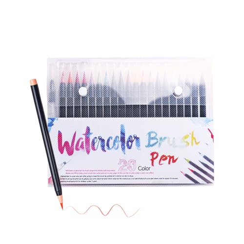 yybng Aquarellstifte,Aquarell Pinselstifte Marker - Zeichenmaterial Für Künstler Unterricht Schule Kinder Basteln Kreative Projekte Und Malzubehör yybng Aquarellstifte,Aquarell Pinselstifte Marker - Zeichenmaterial Für Künstler Unterricht Schule Kinder Basteln Kreative Projekte Und Malzubehör von yybng