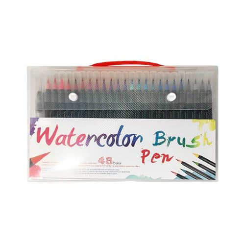 yybng Aquarellstifte | Pinselmarker Für Wasserfarben,Mal Zeichen Marker Set für Kreativ Basteln Kunst Unterricht Haus Schule Projekte Tagebuch Kinder Erwachsene yybng Aquarellstifte | Pinselmarker Für Wasserfarben,Mal Zeichen Marker Set für Kreativ Basteln Kunst Unterricht Haus Schule Projekte Tagebuch Kinder Erwachsene von yybng