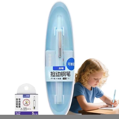yybng Ausziehbarer Füllfederhalter,Ausfahrbare Füllfederhalter zum Schreiben | 0.38mm Nachfüllbare Patronen Für Büro Schüler Zeichnen Doodling Kalligrafie Schule yybng Ausziehbarer Füllfederhalter,Ausfahrbare Füllfederhalter zum Schreiben | 0.38mm Nachfüllbare Patronen Für Büro Schüler Zeichnen Doodling Kalligrafie Schule von yybng