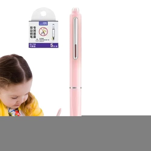 yybng Füllfederhalter,Ausfahrbare Füllfederhalter zum Schreiben | 0.38mm Nachfüllbare Patronen Für Büro Schüler Zeichnen Doodling Kalligrafie Schule yybng Füllfederhalter,Ausfahrbare Füllfederhalter zum Schreiben | 0.38mm Nachfüllbare Patronen Für Büro Schüler Zeichnen Doodling Kalligrafie Schule von yybng