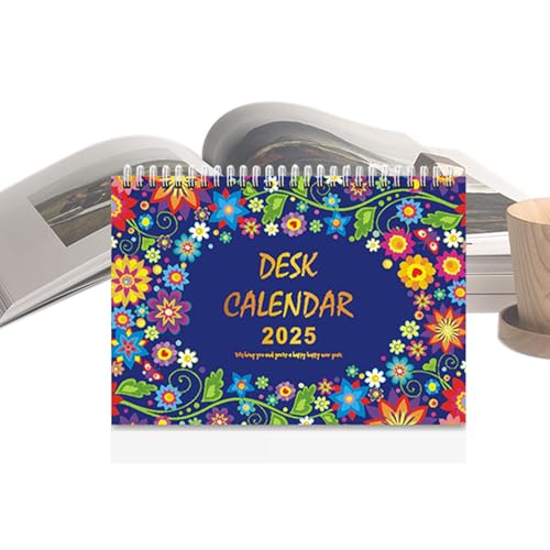 Englischer Blumenkalender 2025 – Blumen-Presse-Tischkalender 2025, akademisches Jahr, Staffelei-Kalender, kreativer Zeitplan, Notizblock, Desktop-Büro-Kalender, Blumen-Flip-Kalender 2025 Englischer Blumenkalender 2025 – Blumen-Presse-Tischkalender 2025, akademisches Jahr, Staffelei-Kalender, kreativer Zeitplan, Notizblock, Desktop-Büro-Kalender, Blumen-Flip-Kalender 2025 von yztju
