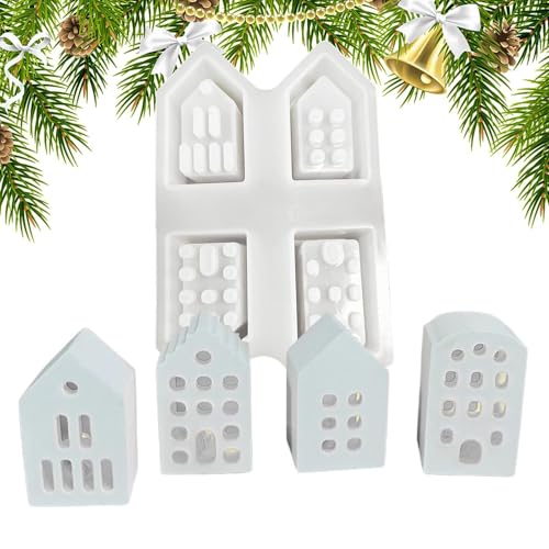 Hausform, Kerzenhalter, Gießformen, Silikonformen, Bastelbedarf, flexible Hauskerzenform für Ostern, Erntedankfest, Kindertag Hausform, Kerzenhalter, Gießformen, Silikonformen, Bastelbedarf, flexible Hauskerzenform für Ostern, Erntedankfest, Kindertag von yztju