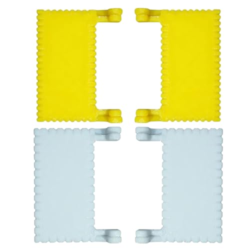 Nähnaht Maßband - 4 Stück Clip Kanten Quilting Führung | Tragbarer Nähmaßstab Nadelmaß für Anfänger Saumverarbeitung Näharbeiten Nähnaht Maßband - 4 Stück Clip Kanten Quilting Führung | Tragbarer Nähmaßstab Nadelmaß für Anfänger Saumverarbeitung Näharbeiten von yztju