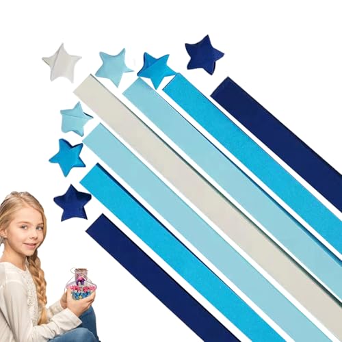 Papierstreifen für Sterne - 1350 Blatt Lucky Star Papierstreifen,Doppelseitiges, niedliches Bastelpapier für handgefertigte Glücksstern-Dekoration, DIY-Kunsthandwerk Papierstreifen für Sterne - 1350 Blatt Lucky Star Papierstreifen,Doppelseitiges, niedliches Bastelpapier für handgefertigte Glücksstern-Dekoration, DIY-Kunsthandwerk von yztju
