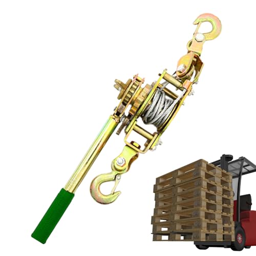 Seilspanner Spanner, Seilratschenspanner | Drahtspanner Seilspanner,Manueller Spannseilspanner, Ratschenrolle Mit Verstärkten Zahnrädern Für Bauernhofzäune, Automobile, Maschinen von yztju
